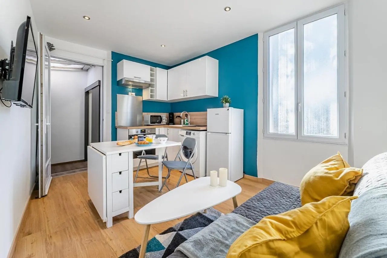 Appartement Logement entier T1bis, 4personnes, climatisé,calme à Toulon